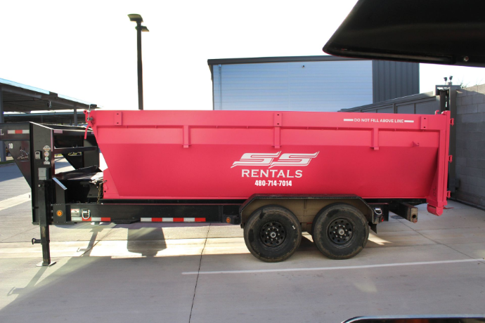 SS Rentals Dumpster