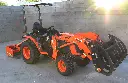 Kubota w/ Grappler Attachment