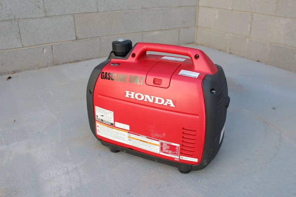 Honda Generator Back