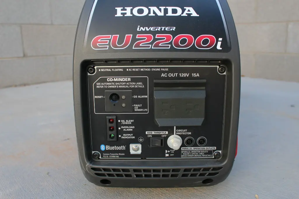 Honda Generator Display