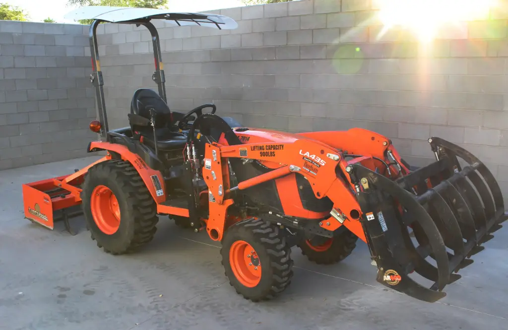 Kubota Grappler Attachment