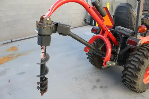 Kubota Auger Attachment