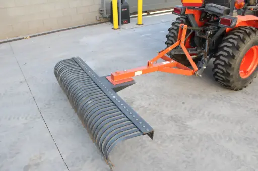 Kubota Gravel Rake Attachment